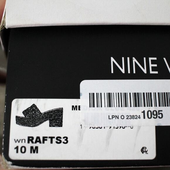 Nine West RaftS3 Sandals Size 10M NIB Slip On - Picture 7 of 7